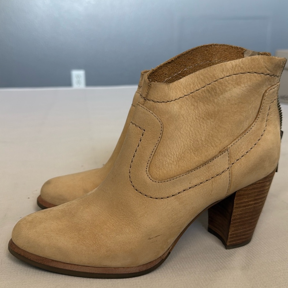 Ugg Suede Heeled Booties